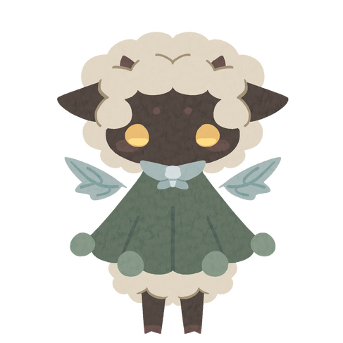 Commissioned custom character design - Customer requested a mascot for their self care store!
