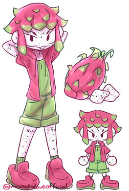Fruitling based on a dragonfruit!
