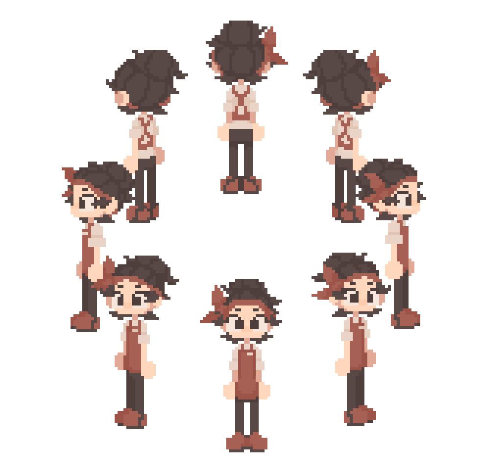 Isotope/8D walking animations.