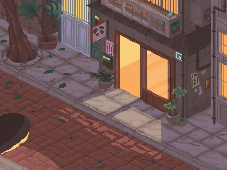 The main street!